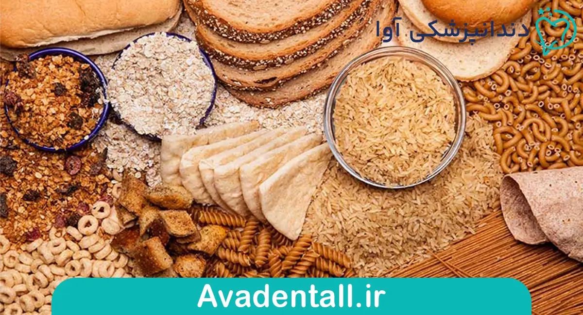 نان غلات در رژیم غذایی سفید